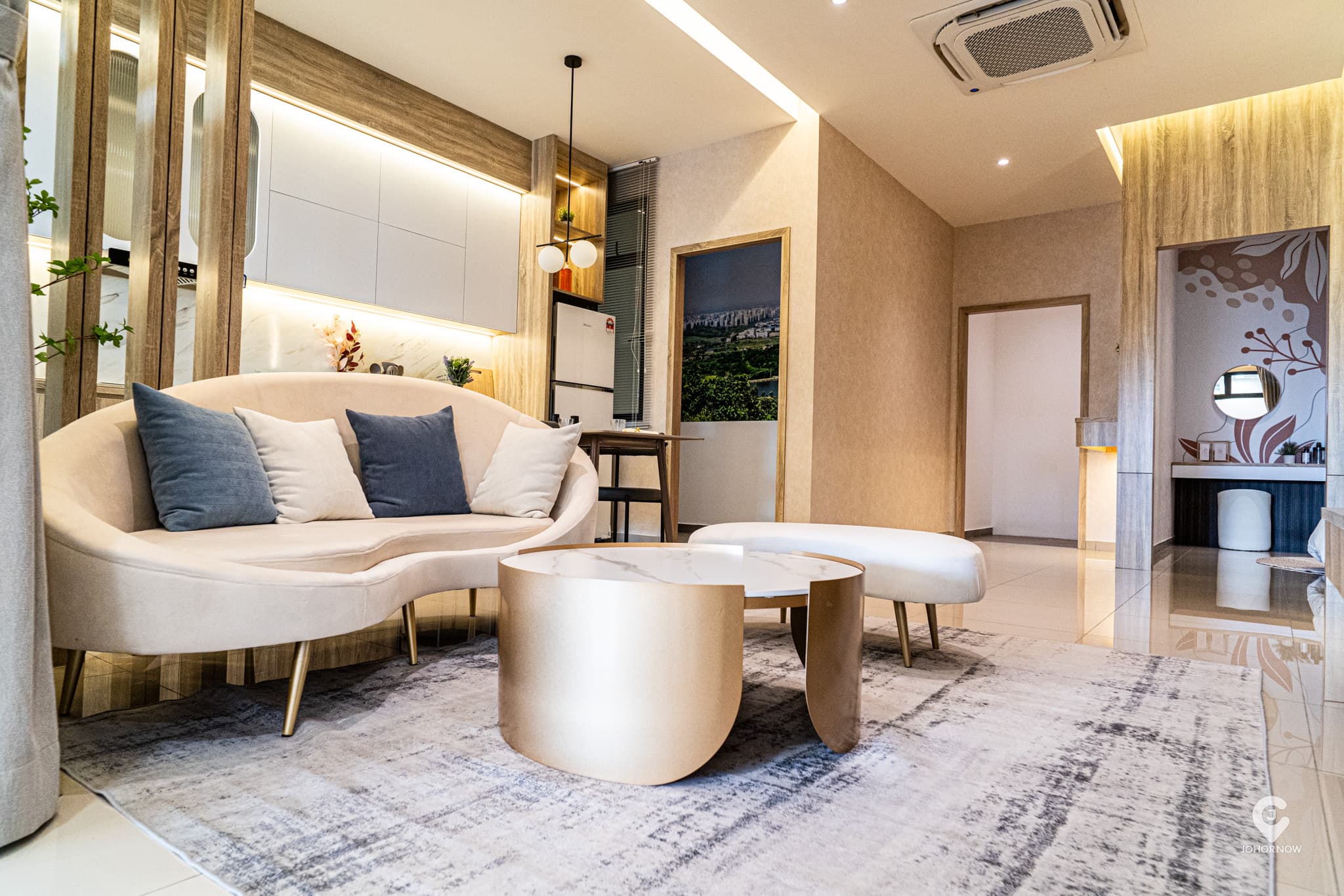 Jewel Residences show unit living room, Masai Johor Bahru